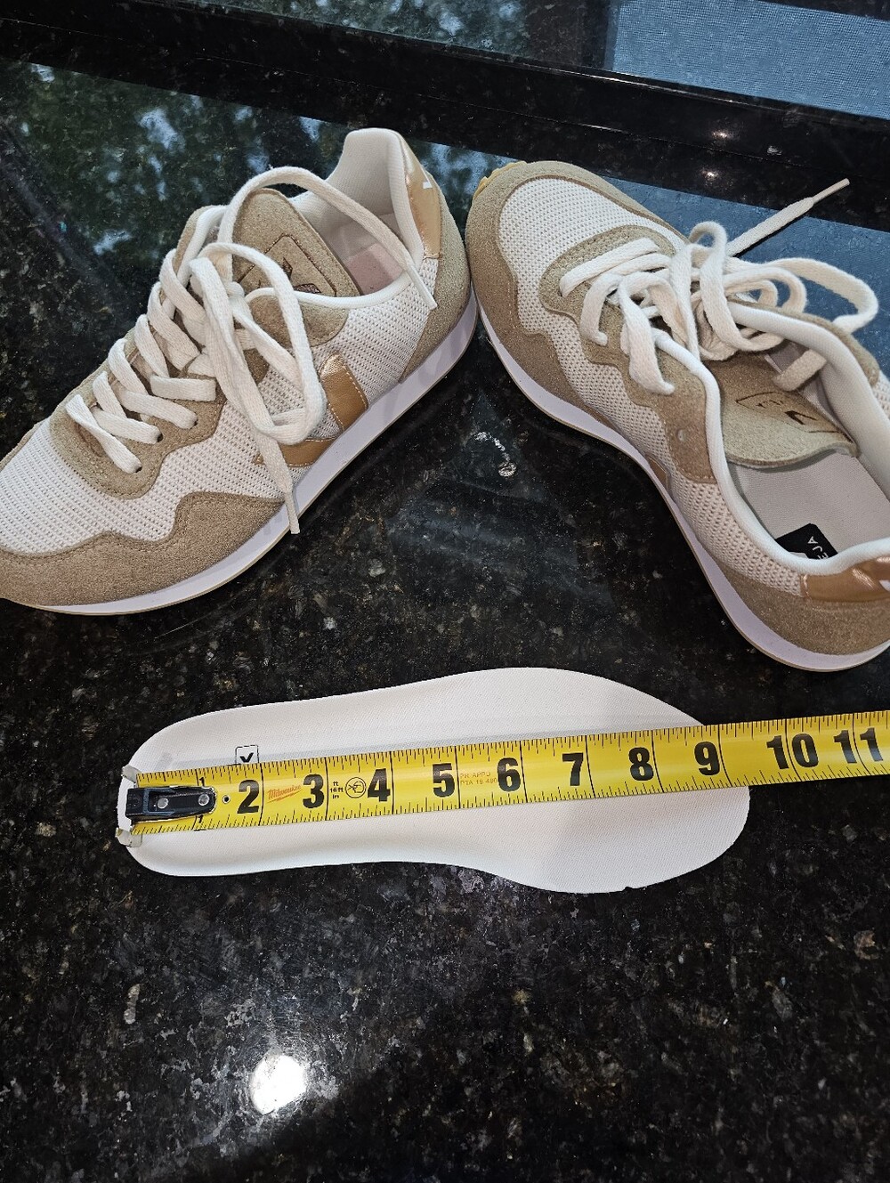 Veja SDU Women's Sneakers in NATURAL PLATINE Sz 7 - Picture 9 of 13